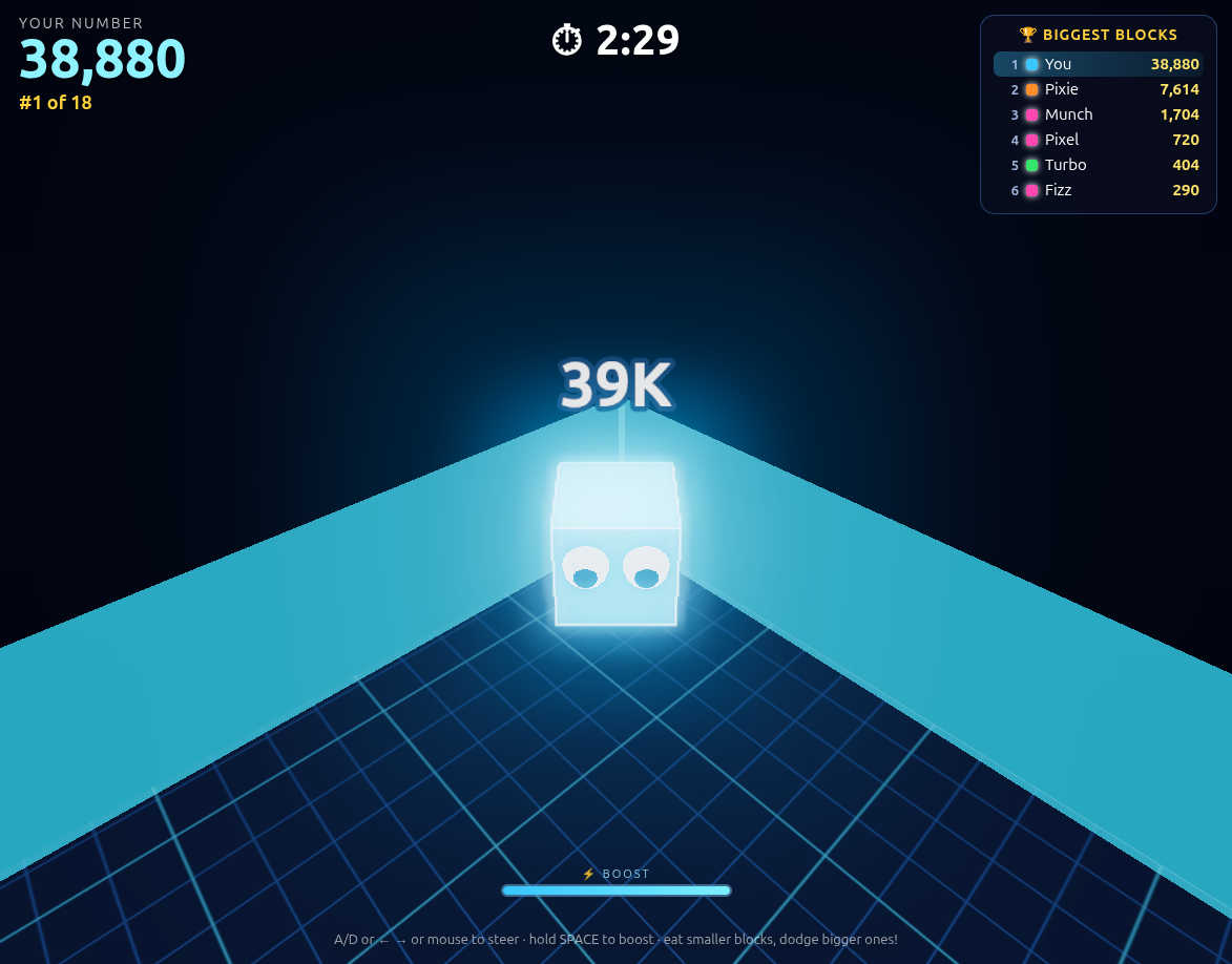 Number Muncher gameplay