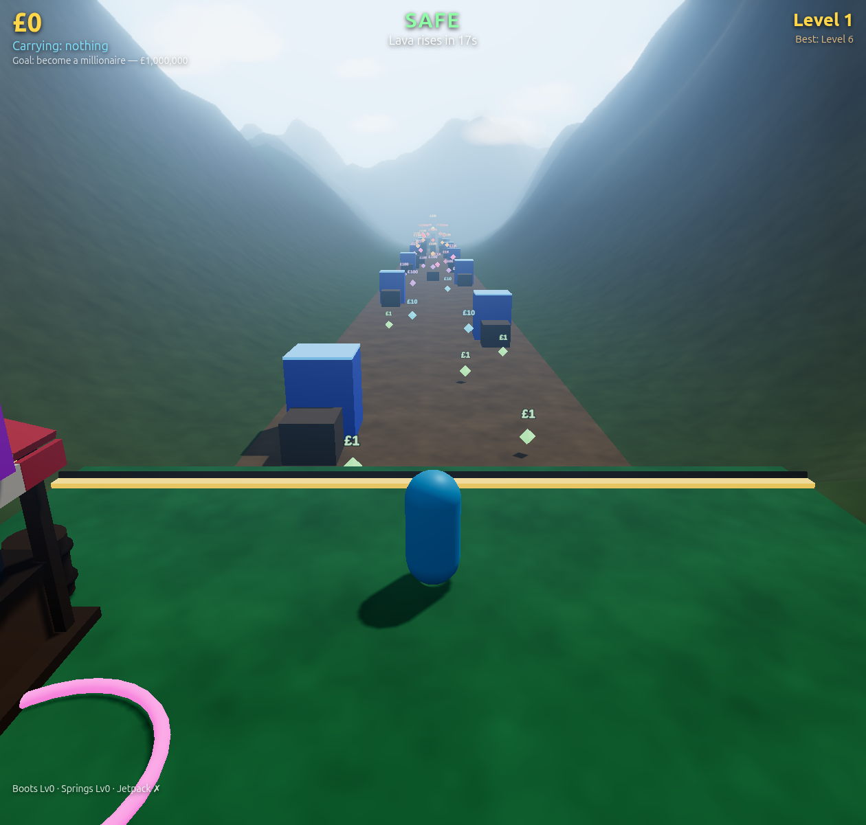 Lava Runner gameplay